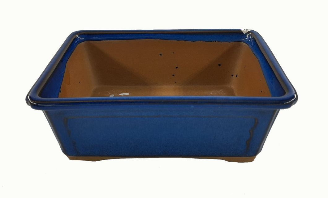 Vaso Bonsai blu rettangolare (art. 03)