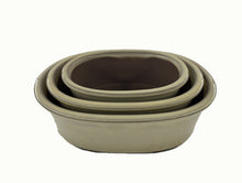 Carica l&#39;immagine nel visualizzatore di Gallery, Vaso Bonsai bianco ovale (art. 05)
