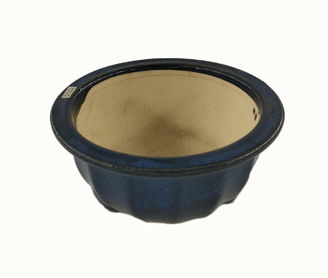 Vaso Bonsai blu tondo (art. 10)