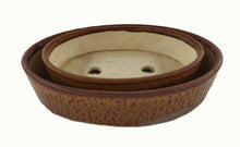 Carica l&#39;immagine nel visualizzatore di Gallery, Vaso Bonsai marrone ovale (art. 11)

