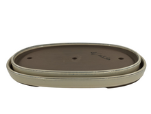 Carica l&#39;immagine nel visualizzatore di Gallery, Vaso Bonsai bianco-panna (art. 129-130)
