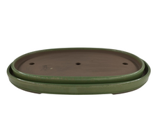 Carica l&#39;immagine nel visualizzatore di Gallery, Vaso Bonsai verde (art. 131)
