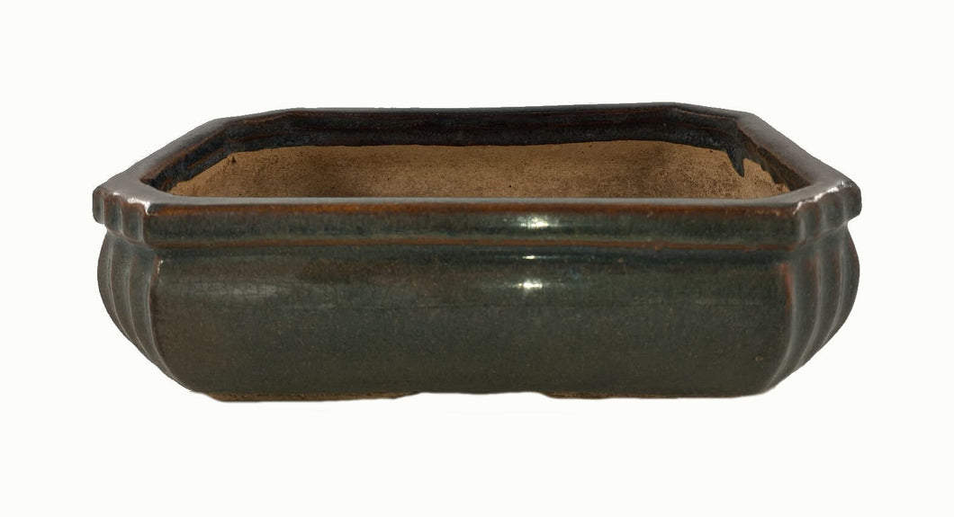 Vaso Bonsai verde scuro (art. 20)