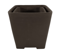 Carica l&#39;immagine nel visualizzatore di Gallery, Vaso Bonsai marrone (art. 74/75)
