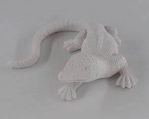 Decorazione Lizard bianco